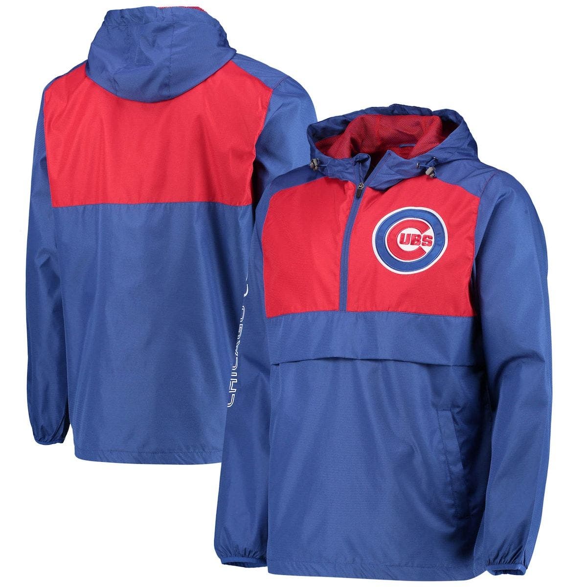 Royal Small G-III Sports by Carl Banks Youth Boys High Impact Half Zip Pullover 